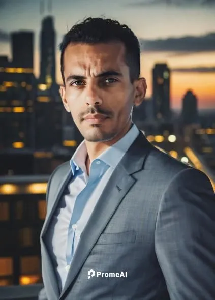 black businessman,real estate agent,muslim background,abdel rahman,african businessman,yemeni,blockchain management,stock exchange broker,ceo,an investor,financial advisor,white-collar worker,portrait