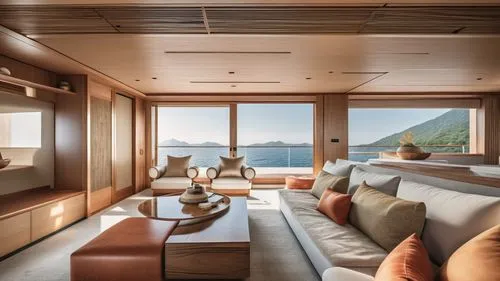 staterooms,on a yacht,silversea,breakfast on board of the iron,houseboat,yacht exterior,yacht,multihulls,heesen,amanresorts,chartering,lefay,superyachts,minotti,aboard,multihull,coastal motor ship,deckhouse,snohetta,yachting,Photography,General,Realistic