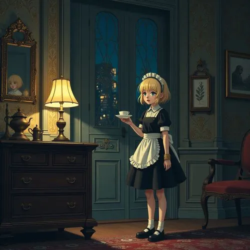 chihiro,minako,sylvania,louisette,doll's house,schikaneder,Illustration,Children,Children 06