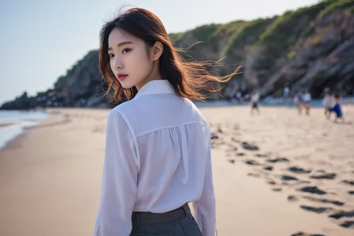 beach background,phuquy,songpyeon,sujeonggwa,korean,seo,gangneung,korea,hong,long-sleeved t-shirt,hanbok,jeju,beach walk,ao dai,winner joy,walk on the beach,busan sea,beach scenery,banmian,long-sleeve,Photography,General,Natural