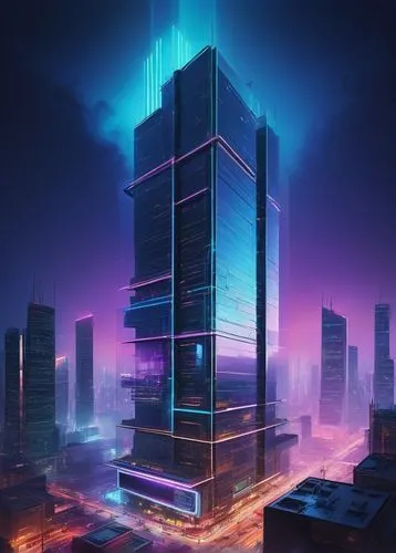 cybercity,skyscraper,the skyscraper,cybertown,skyscraping,cyberport,ctbuh,supertall,megapolis,pc tower,skycraper,skyscrapers,highrises,antilla,electric tower,urban towers,high-rise building,megacorporation,skyscraper town,hypermodern,Conceptual Art,Oil color,Oil Color 02