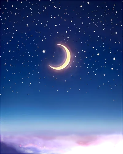 moon and star background,crescent moon,moon and star,stars and moon,starry sky,clear night,night sky,dusk background,nightsky,twiliight,ramadan background,the moon and the stars,moonlit night,night stars,unicorn background,the night sky,starlight,digital background,crescent,moon night,Illustration,Realistic Fantasy,Realistic Fantasy 37