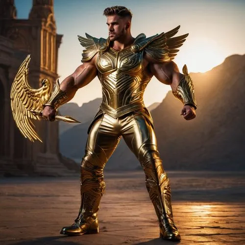 gyrich,goldar,zauriel,the archangel,archangel,themistocles,greek god,goldtron,gladio,atlantean,thorbjorn,angelico,business angel,asgardian,nikephoros,gladiador,god of thunder,hawkman,gilgamesh,goldmen,Photography,General,Fantasy