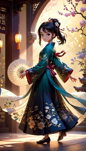 hanbok,mulan,geisha girl,oriental princess,mukimono,geisha,oriental girl,chinese art,oriental,japanese art,oriental painting,chinese style,wushu,anime japanese clothing,taiwanese opera,jasmine blossom,yi sun sin,spring festival,samurai,plum blossoms,Anime,Anime,Cartoon