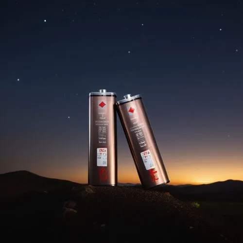 a fujitsu battery under the dark earth with dark sky background,two cans of soda sitting on a hill at night,luminarias,solar batteries,pslv,monoliths,cylinders,batteries,Photography,General,Realistic