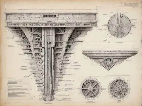 cross sections,design of the rims,naval architecture,entablature,fleet and transportation,cross-section,cross section,airships,futuristic architecture,funnel-shaped,art deco ornament,space ship model,lithograph,carrack,blueprint,transportation system,navigation,roof structures,crane vessel (floating),transportation,Unique,Design,Infographics