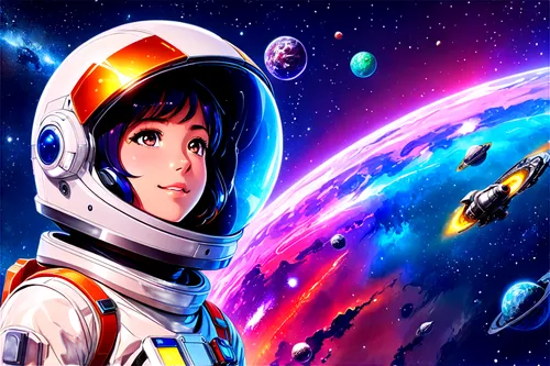 astronautic,astronaut,astronautics,astronautical,spacesuit,planetaria,spaceland,taikonauts,minmay,space,space art,cosmonauts,space suit,cosmonaut,taikonaut,worldspace,geospace,spacewalker,space walk,sidonia,Illustration,Japanese style,Japanese Style 03