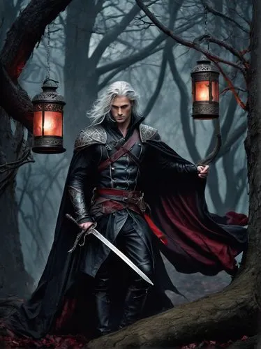 raistlin,dante,geralt,fantasy picture,vergil,nargothrond,finrod,aegon,drizzt,aragorn,denethor,targaryen,vlad,glorfindel,waldau,nuada,mengsk,northman,sparda,ragnar,Conceptual Art,Fantasy,Fantasy 34