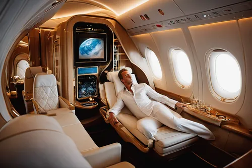 business jet,corporate jet,bombardier challenger 600,aircraft cabin,air new zealand,emirates,private plane,gulfstream iii,flight attendant,gulfstream g100,charter,airbus a380,boeing 787 dreamliner,china southern airlines,gulfstream v,stewardess,learjet 35,luxury,concierge,airline travel,Illustration,Realistic Fantasy,Realistic Fantasy 40