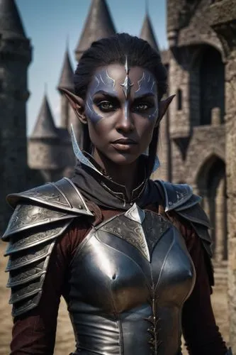 dark elf,female warrior,violet head elf,sterntaler,kadala,huntress,warrior woman,half orc,male elf,fantasy woman,heroic fantasy,massively multiplayer online role-playing game,head woman,swordswoman,yuvarlak,cullen skink,gara,castleguard,celtic queen,elaeis