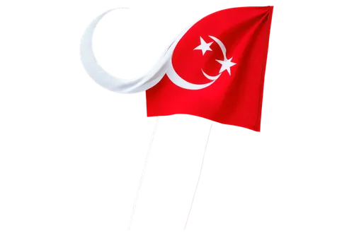 Turkish flag, national symbol, red background, white crescent moon, five-pointed star, waving fabric, dynamic folds, soft light, cinematic composition, shallow depth of field, vibrant colors, panorami