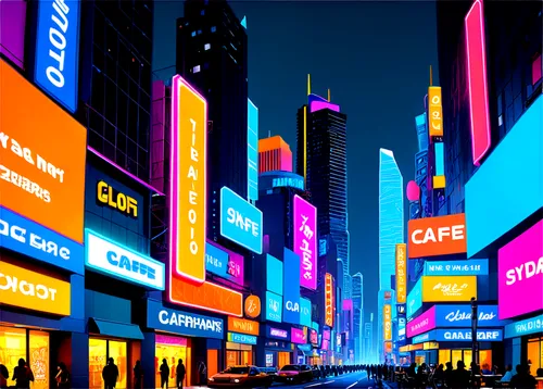 colorful city,cybercity,cityscape,cybertown,cyberscene,time square,cityzen,city scape,city at night,fantasy city,shinjuku,urbanworld,metropolis,business district,city corner,cities,cityscapes,evening city,city lights,neons,Conceptual Art,Daily,Daily 24