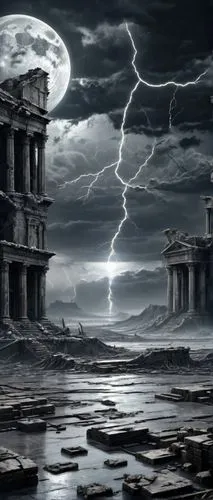 apocalyptically,tartarus,post-apocalyptic landscape,apocalyptic,apocalyptica,herakleion,apocalypticism,metapontum,scythopolis,stormbringer,parthenon,apocalypses,the ruins of the,the ancient world,ancient city,the parthenon,ancient ruins,erechtheion,turilli,ghost castle,Conceptual Art,Fantasy,Fantasy 33