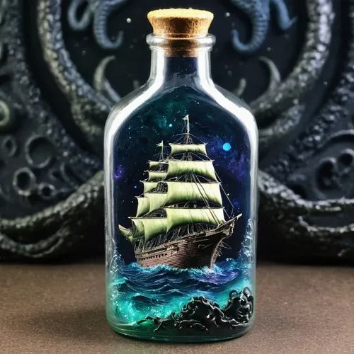 message in a bottle,poison bottle,bottle surface,isolated bottle,shellback,rum,bottle of oil,drift bottle,the bottle,pirate treasure,sail ship,sedov,tequila bottle,glass jar,glass container,glass bottle,bottle closure,empty bottle,shipwreck,marimo,Illustration,Realistic Fantasy,Realistic Fantasy 47