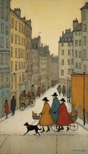 street scene,olle gill,montmartre,hamelin,george paris,paris shops,watercolor paris,asher durand,braque francais,boulevard,braque saint-germain,ervin hervé-lóránth,watercolor paris shops,carl svante hallbeck,sebastian pether,the pied piper of hamelin,bora french,grissini,parisian coffee,paris,Art,Artistic Painting,Artistic Painting 49