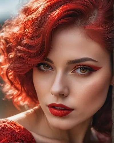 red head,shades of red,redheads,vintage woman,vintage makeup,red hair,Photography,General,Natural