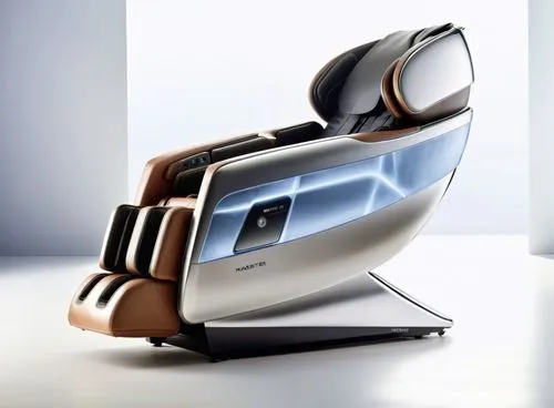 高端款按摩椅,a futuristic chair is placed on a shelf,new concept arms chair,office chair,ekornes,plantronics,maletti,oticon,Photography,General,Natural