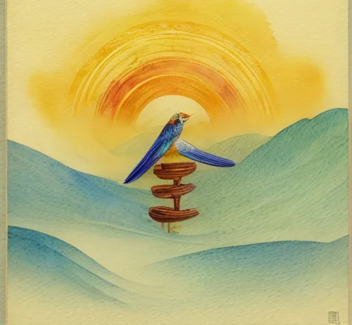 eucharistic,eucharist,weathervane design,bird painting,water bird,golden candlestick,mobile sundial,waterbird,bird bath,sun dial,equilibrist,chalice,sundial,dove of peace,blue bird,bluebottle,whirling,cool woodblock images,sunbird,sun parakeet,Calligraphy,Painting,Classical Art