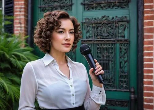 perugini,reporter,real estate agent,wgno,spokewoman,homes for sale hoboken nj,tv reporter,ardant,newswoman,spokeswoman,telephone operator,microphone,directora,liesl,handheld microphone,anchorwoman,doorkeepers,karenina,araceli,buddytv,Illustration,Retro,Retro 26