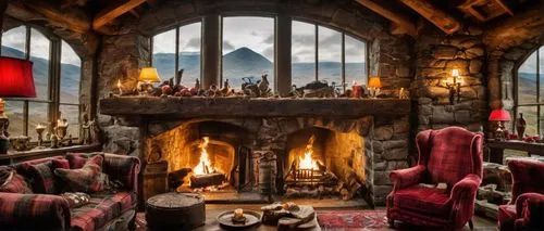 fireplace,fireplaces,fire place,christmas fireplace,alpine restaurant,fireside,log fire,coziest,coziness,warm and cozy,the cabin in the mountains,lodge,zermatt,erebor,banff springs hotel,inglenook,grindelwald,great room,sitting room,lair,Conceptual Art,Fantasy,Fantasy 26