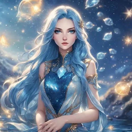 amphitrite,mermaid background,aquarius,ice queen,lyria,diana