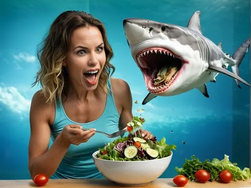 mayshark,sea foods,ijaws,frugivore,temposhark,diet icon,Photography,General,Realistic