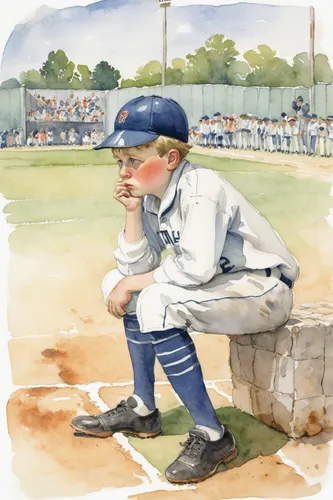 The little leaguer sulks after striking out during an important match.,baseball drawing,baseball umpire,baseball uniform,american baseball player,baseball player,umpire,little league,baseball coach,ca