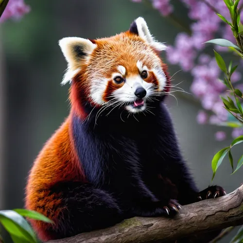 Red Panda HD Wallpaper New Tab Theme,red panda,firefox,cute animal,chinese panda,ring-tailed,mozilla,lun,red fox,panda,pandabear,cute fox,cute animals,mandarin,mustelid,redfox,little panda,anthropomor