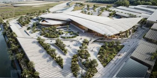 hongdan center,zhengzhou,tianjin,shenzhen vocational college,chinese architecture,suzhou,shanghai disney,xi'an,qlizabeth olympic park,yuanyang,shenyang,guizhou,olympia ski stadium,futuristic architecture,beijing,hahnenfu greenhouse,autostadt wolfsburg,pudong,danyang eight scenic,eco hotel,Architecture,Large Public Buildings,Modern,Organic Modernism 1