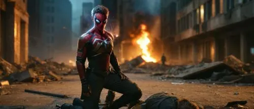 the suit,dead pool,deadpool,spiderman,spider-man,superhero background,spider man,marvels,daredevil,full hd wallpaper,marvel,red super hero,webbing,assemble,zoom background,spider bouncing,suit actor,the fan's background,avenger,hd wallpaper