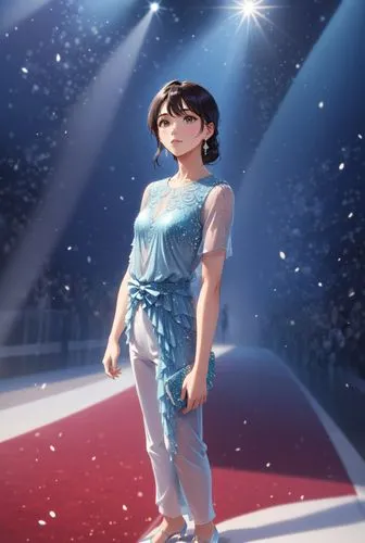 mei,figure skater,marinette,haruka,hanyu,yuzuru,kawakami,shizuku,utada,kumiko,nanako,himawari,naoko,ice skating,rei ayanami,shimei,yumei,yuzu,star sky,ganyu,Anime,Anime,Realistic