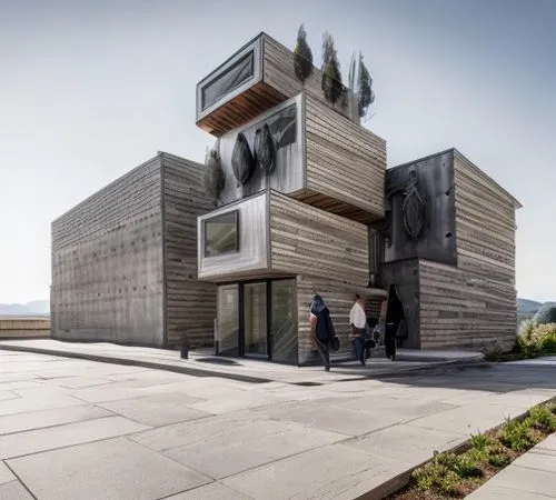 dunes house,cubic house,cube house,timber house,modern architecture,cube stilt houses,archidaily,smart house,metal cladding,wooden house,modern house,exposed concrete,visitor center,eco-construction,silver oak,wooden facade,ruhl house,residential house,wine boxes,frame house,Architecture,General,Modern,Elemental Architecture