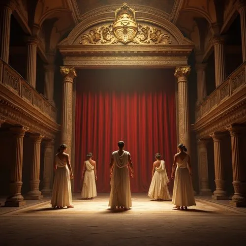 countesses,handmaids,boccanegra,maidservants,the coronation,theatre curtains,priestesses,canonesses,courtiers,theater curtain,polynices,crown silhouettes,ceremonials,attendants,volturi,theatrical,vicomte,women silhouettes,coronation,handmaid,Photography,General,Realistic