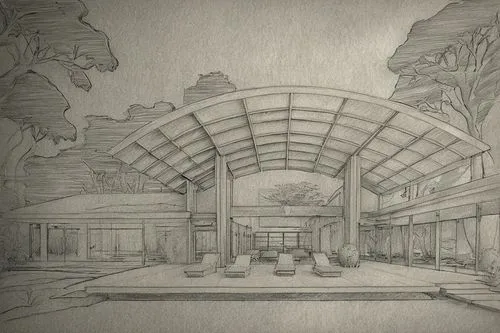 an architectural sketch of the inside of a house,mco,subway station,glyptotek,atriums,the dubai mall entrance,entrance hall,Design Sketch,Design Sketch,Pencil