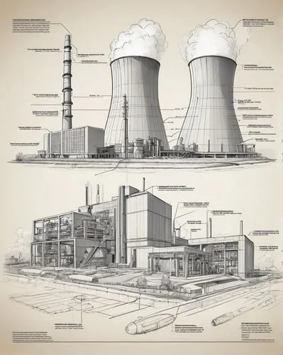 nuclear power plant,combined heat and power plant,thermal power plant,cooling towers,coal fired power plant,lignite power plant,coal-fired power station,nuclear power,industry,industrial landscape,industries,energy production,nuclear reactor,industry 4,powerplant,power plant,chemical plant,infographic elements,heavy water factory,industrial plant,Unique,Design,Infographics