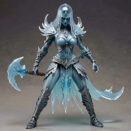 ice queen,subzero,blue enchantress,vax figure,dark elf,elashyi,wodrow,lilandra,winterblueher,nekron,azura,saturnyne,shadrake,uriri,icewind,drow,silverite,ororo,jaina,velika