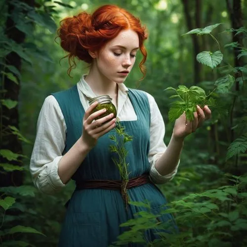 faery,fae,mystical portrait of a girl,woman eating apple,girl in the garden,faerie,forest fruit,in green,lilian gish - female,dryad,forest clover,fable,conceptual photography,girl with tree,eglantine,farmer in the woods,wild strawberries,heather green,foragers,woman holding a smartphone,Illustration,Realistic Fantasy,Realistic Fantasy 15