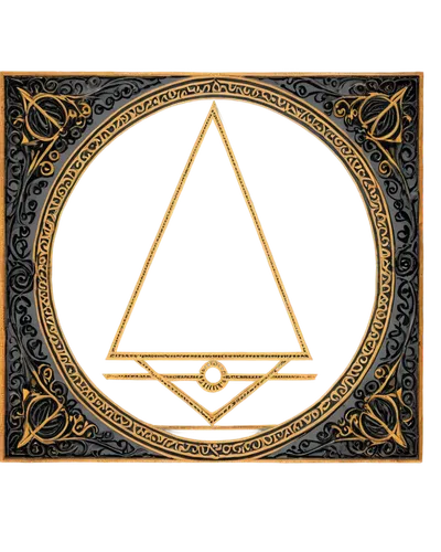 triquetra,triangles background,gold art deco border,triforce,triad,sigillum,merkabah,esoteric symbol,masonic,equilateral,alethiometer,trianguli,amorc,sigil,illuminatus,ethereum logo,triangle,triangularis,triangle ruler,freemason,Illustration,Black and White,Black and White 24