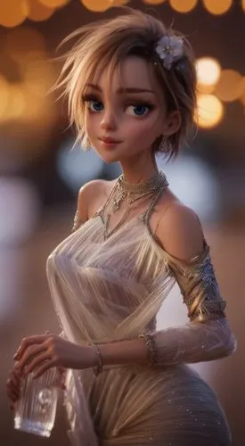 elsa,cinderella,rapunzel,elegant,background bokeh,tangled,cocktail dress,elegance,princess anna,tiana,pixie-bob,silver wedding,bokeh effect,frozen,disney character,romantic portrait,a girl in a dress,bridal,bokeh,pearls,Photography,General,Commercial