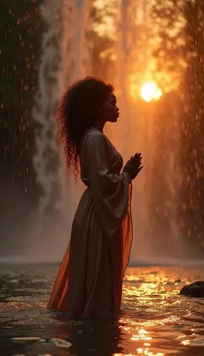 ledisi,vishishtadvaita,woman at the well,oshun,bhagavatam,woman praying,Photography,General,Realistic