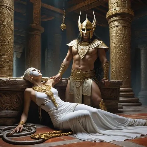 akhnaten,sotha,pharaoh,gilgamesh,fantasy picture,pharaonic,Conceptual Art,Fantasy,Fantasy 13