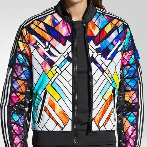 windbreaker,jacket,stained glass pattern,bolero jacket,prismatic,rainbow pattern,abstract multicolor,80's design,multi-color,clover jackets,multi-colored,multicolour,garish,multi color,kaleidoscopic,outer,ordered,multicolored,multi coloured,kaleidoscope,Unique,Paper Cuts,Paper Cuts 08