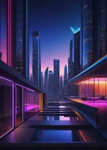 futuristic landscape,cityscape,cybercity,futuristic,futuristic architecture,metropolis,synth,city at night,futuristic art museum,polara,cybertown,fantasy city,colorful city,cyberpunk,futurist,hypermodern,cyberport,cityzen,hkmiami,cyberscene,Art,Classical Oil Painting,Classical Oil Painting 08