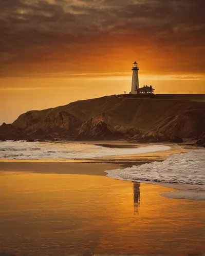 lighthouse,light house,petit minou lighthouse,red lighthouse,pigeon point,electric lighthouse,point lighthouse torch,crisp point lighthouse,cape cod,battery point lighthouse,bretagne,half moon bay,guiding light,coast sunset,golden light,light station,northumberland,tynemouth,headland,landscape photography,Photography,Artistic Photography,Artistic Photography 14