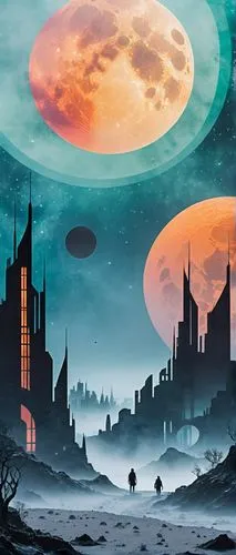 futuristic landscape,alien planet,lunar landscape,alien world,homeworlds,gallifrey,sci fiction illustration,space art,planet alien sky,fantasy landscape,world digital painting,cartoon video game background,fantasy picture,planetary,primordia,gas planet,scifi,homeworld,interplanetary,skyterra,Unique,Paper Cuts,Paper Cuts 07