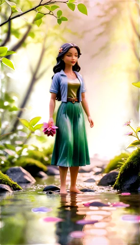 arrietty,rosa 'the fairy,little girl fairy,thumbelina,rosa ' the fairy,little girl running,children's background,little girl in wind,fairy tale character,storybook character,little girls walking,world digital painting,gretl,girl walking away,3d fantasy,girl on the river,aerith,toddler walking by the water,3d render,fairyland,Unique,3D,Garage Kits