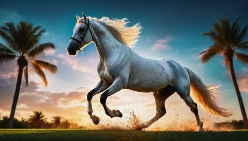 arabian horse,unicorn background,pegasys,arabian horses,equidae,equine,a white horse,thoroughbred arabian,dream horse,colorful horse,cheval,arabians,lipizzan,skyhorse,equus,horseplayer,pegasi,galloping,horse running,horseland,Photography,General,Fantasy