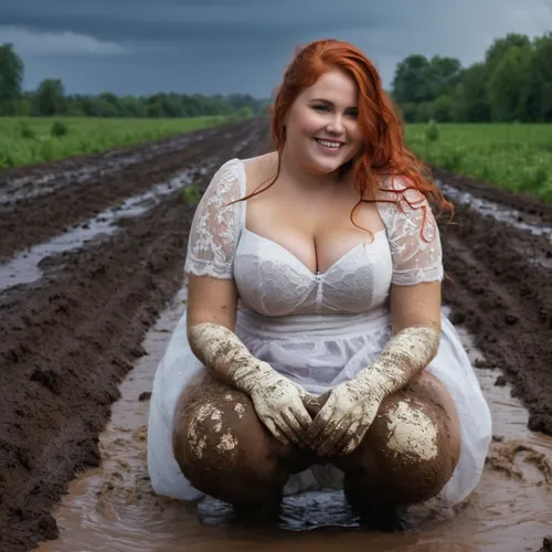 farm girl,sweet potato farming,farmworker,mud wrestling,country potatoes,agroculture,potato field,farmer,clay soil,countrygirl,organic farm,furrows,agriculture,mud,farming,aggriculture,stock farming,rubber boots,farm workers,farmers