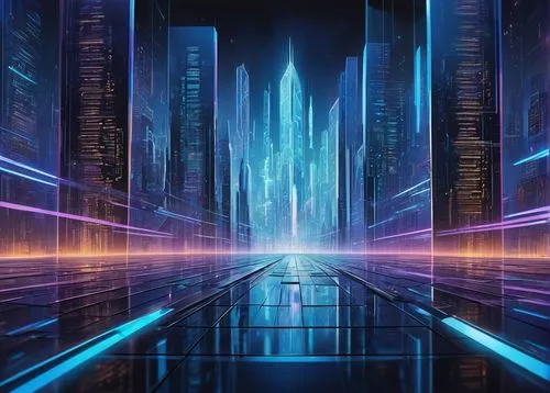 cybercity,metropolis,cyberport,cyberia,cybertown,digital binary,cybernet,cyberscene,supercomputer,futuristic landscape,tron,hypermodern,mainframes,art deco background,synth,cyberworld,futurenet,3d background,coruscant,cyberrays,Conceptual Art,Oil color,Oil Color 10