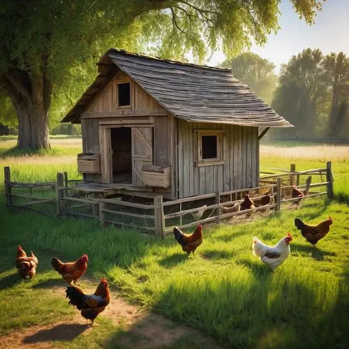 chicken coop,a chicken coop,chicken coop door,chicken farm,backyard chickens,chicken yard,farm hut,country cottage,farm house,domestic chicken,laying hens,country house,chickens,pullet,red hen,wooden hut,small house,barnyard,farmstead,home landscape,Photography,Documentary Photography,Documentary Photography 10